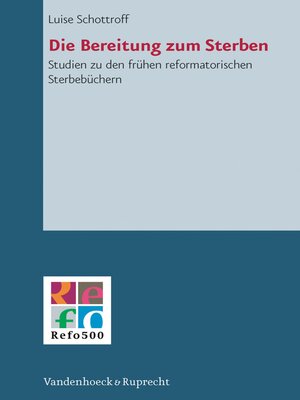 cover image of Die Bereitung zum Sterben